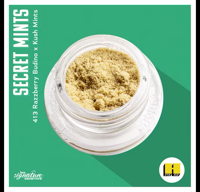 Photograph of product: Secret Mints Kief 1g