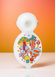 Photograph of product: Glassware | Colorful Mushroom Pipe