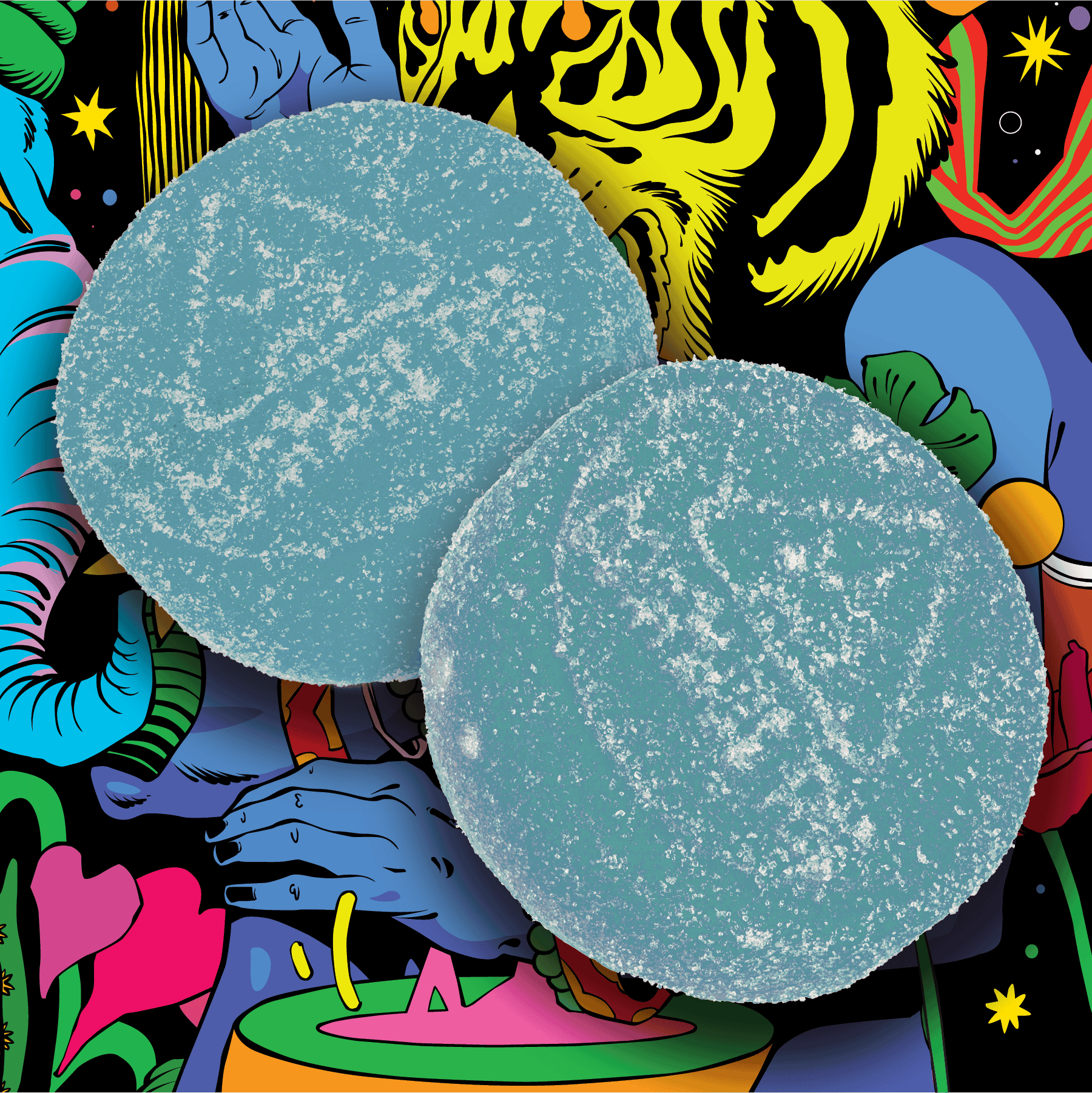 Photograph of product: Wild Watermelon Gummies 100mg (20Pk) (Distillate)