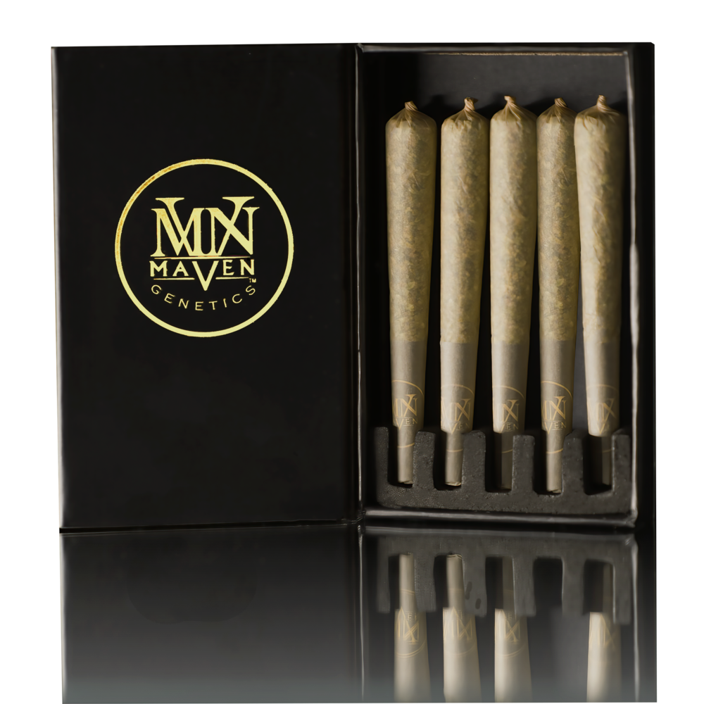 Photograph of product: CHROMA .5G PRE-ROLL 5-PACK
