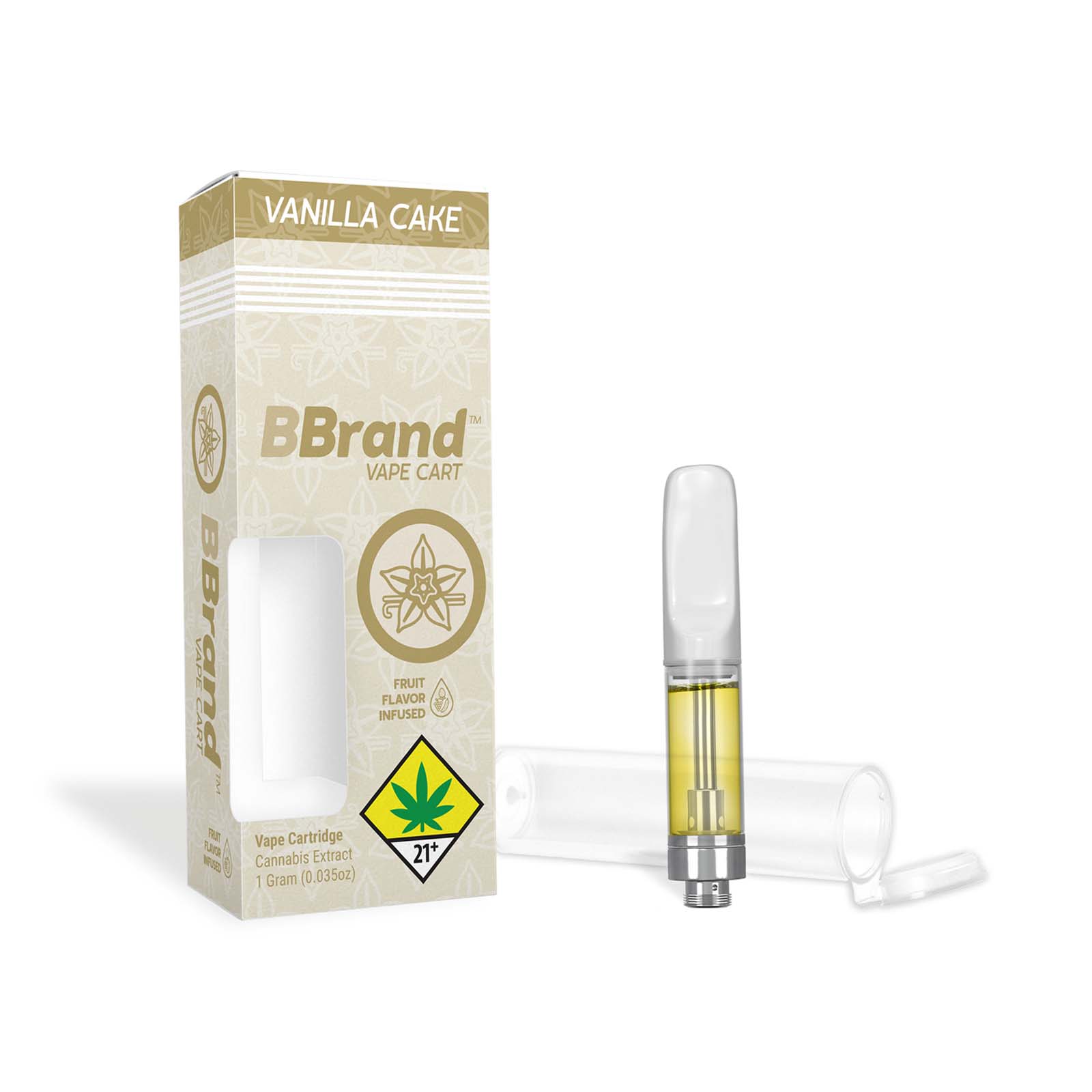 Photograph of product: Vanilla Cake Fruit Flavored Cartridge | 1g