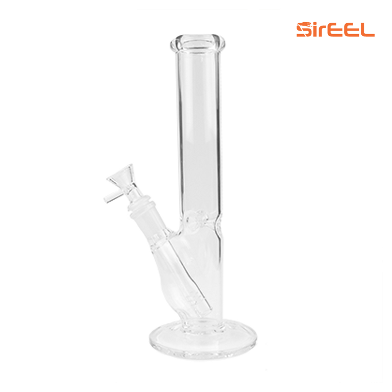 Photograph of product: 10" SirEEL Straight Tube Scientific Bong with Flower Bowl