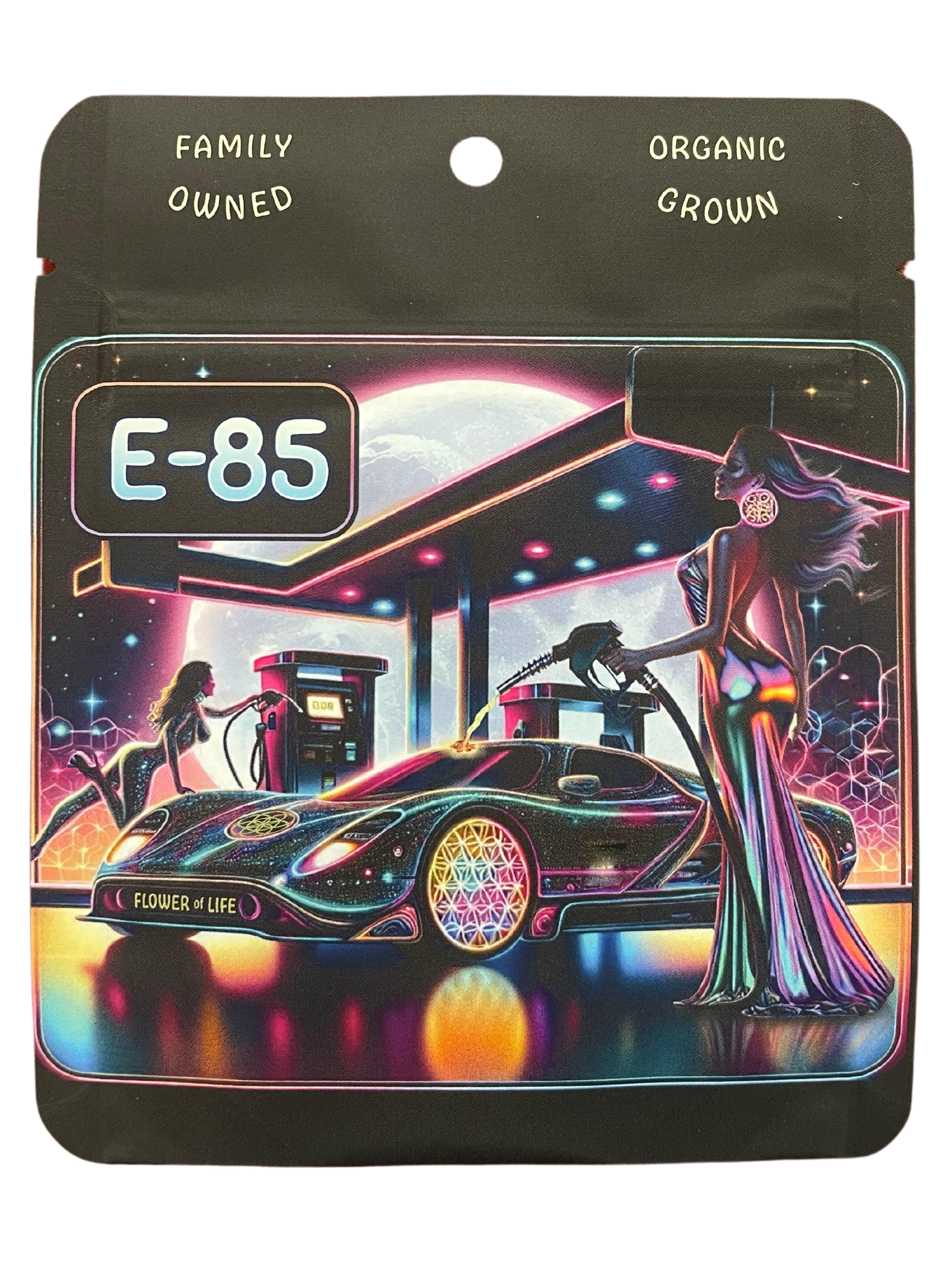 Photograph of product: E-85 | Flower of Life Eighth - 3.5g