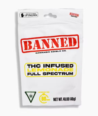 Photograph of product: Banned - Lemonade 4pk 200mg