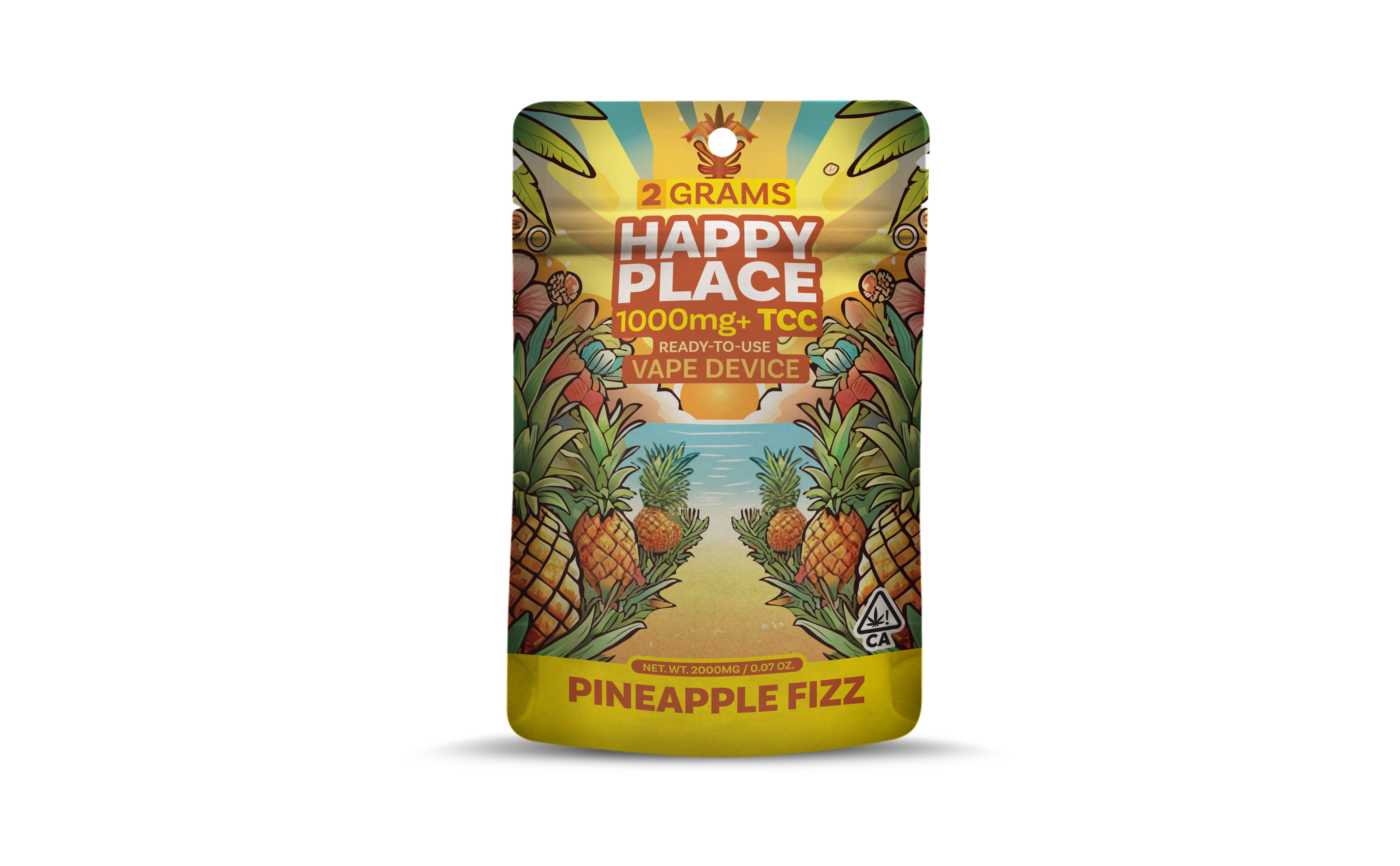 Photograph of product: Happy Place Disposable - Pineapple Fizz(S)