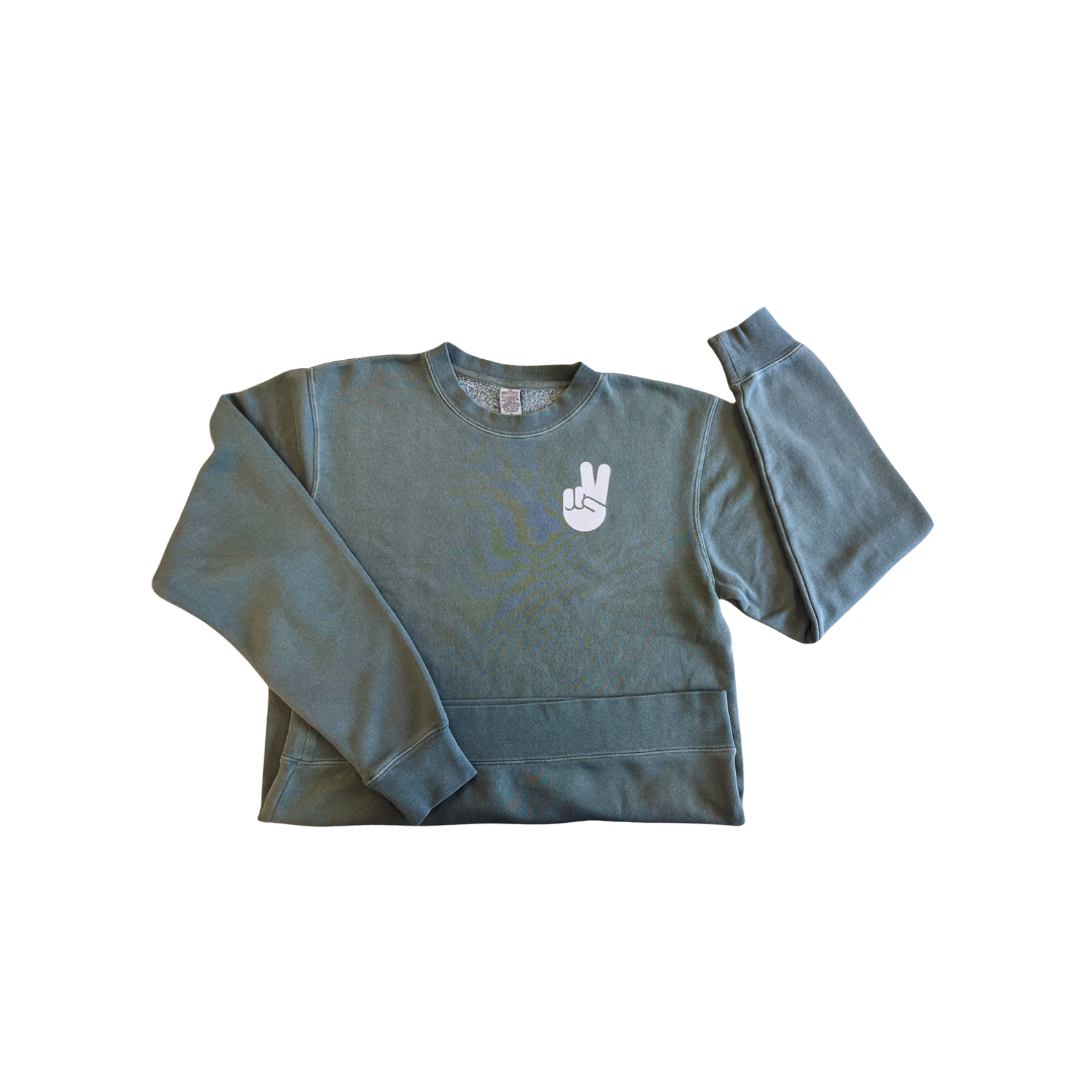 Photograph of product: The Greenery Sweatshirt - Green