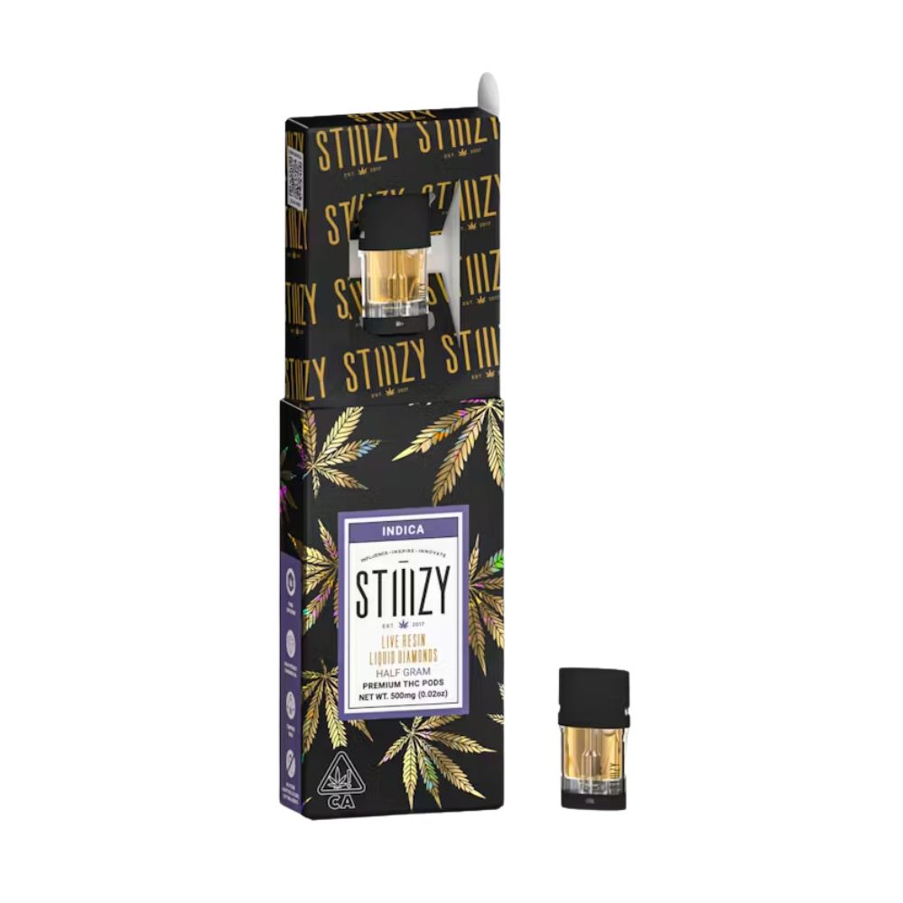 Photograph of product: NORTHERN LIGHTS LIVE RESIN LIQUID DIAMONDS POD 0.5g - STIIIZY