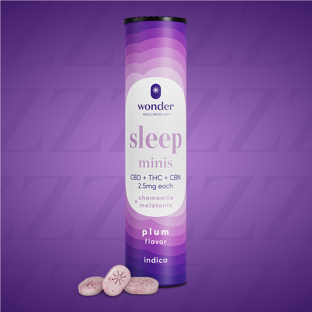 Photograph of product: Wonder Minis 100mg 1:1:1 Sleep 40pk