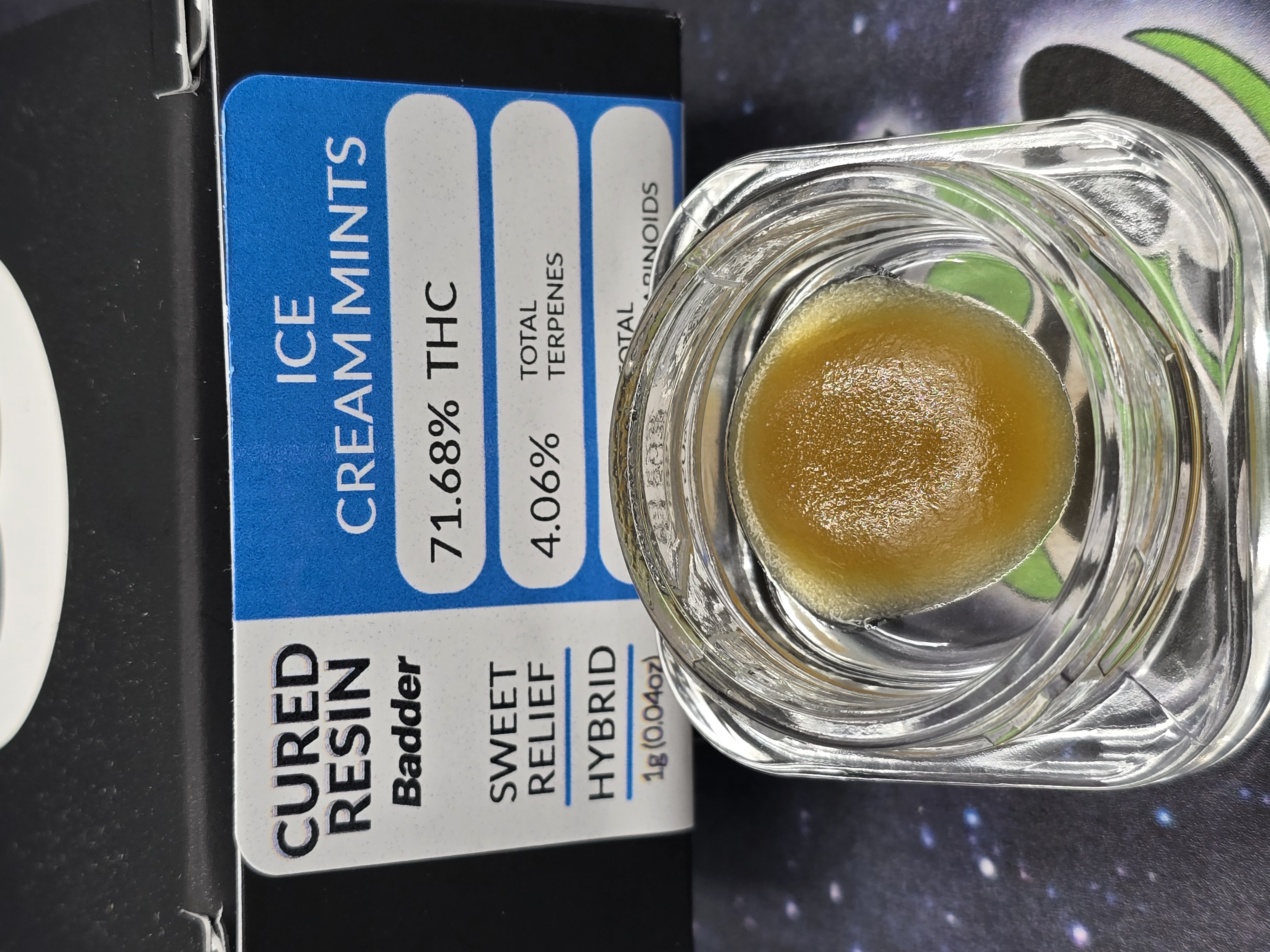 Photograph of product: Common Citizen | Ice Cream Mints Cured Resin Badder