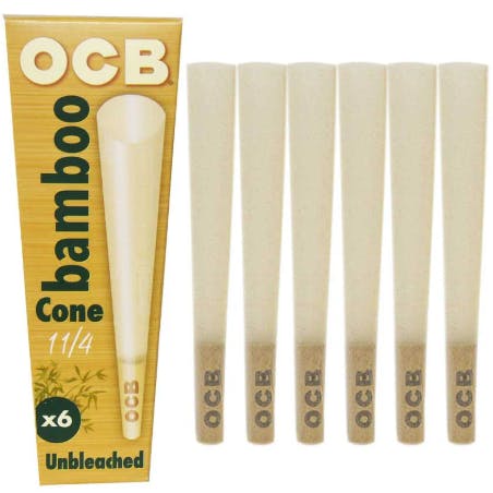 Photograph of product: OCB Bamboo Cones | 6pk - 