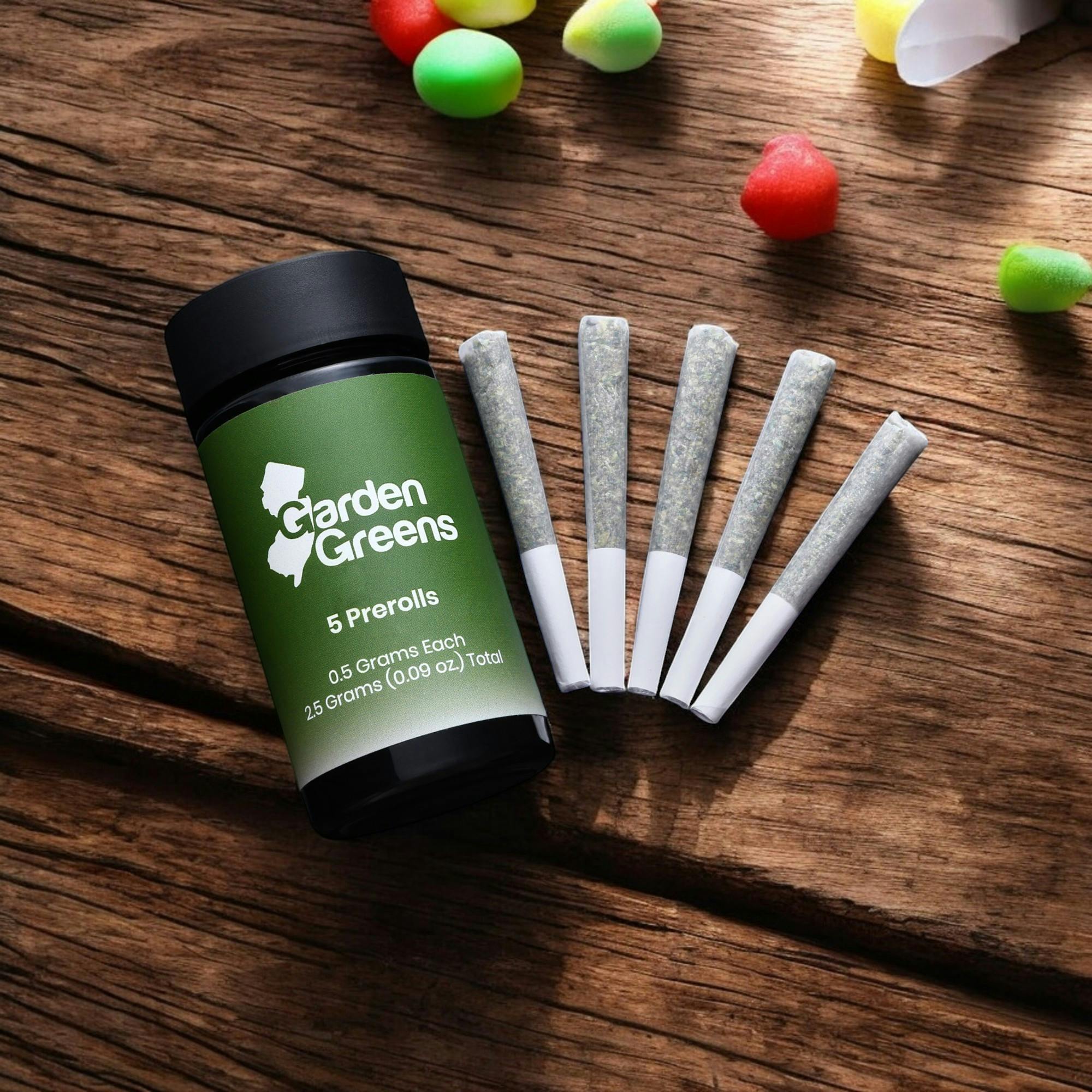 Photograph of product: CANDY FUMES - 2.5G - PREROLLS - 5 PACK - 2.5 G