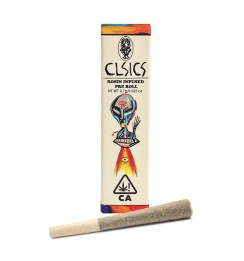 Photograph of product: CLSICS au chocolat Preroll Ghost Vapor 1G