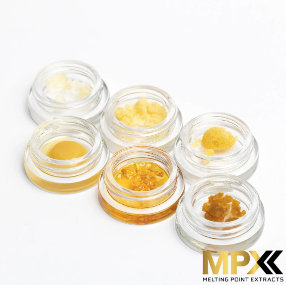 Photograph of product: MPX Concentrate 1g Rosin- KY Jealous