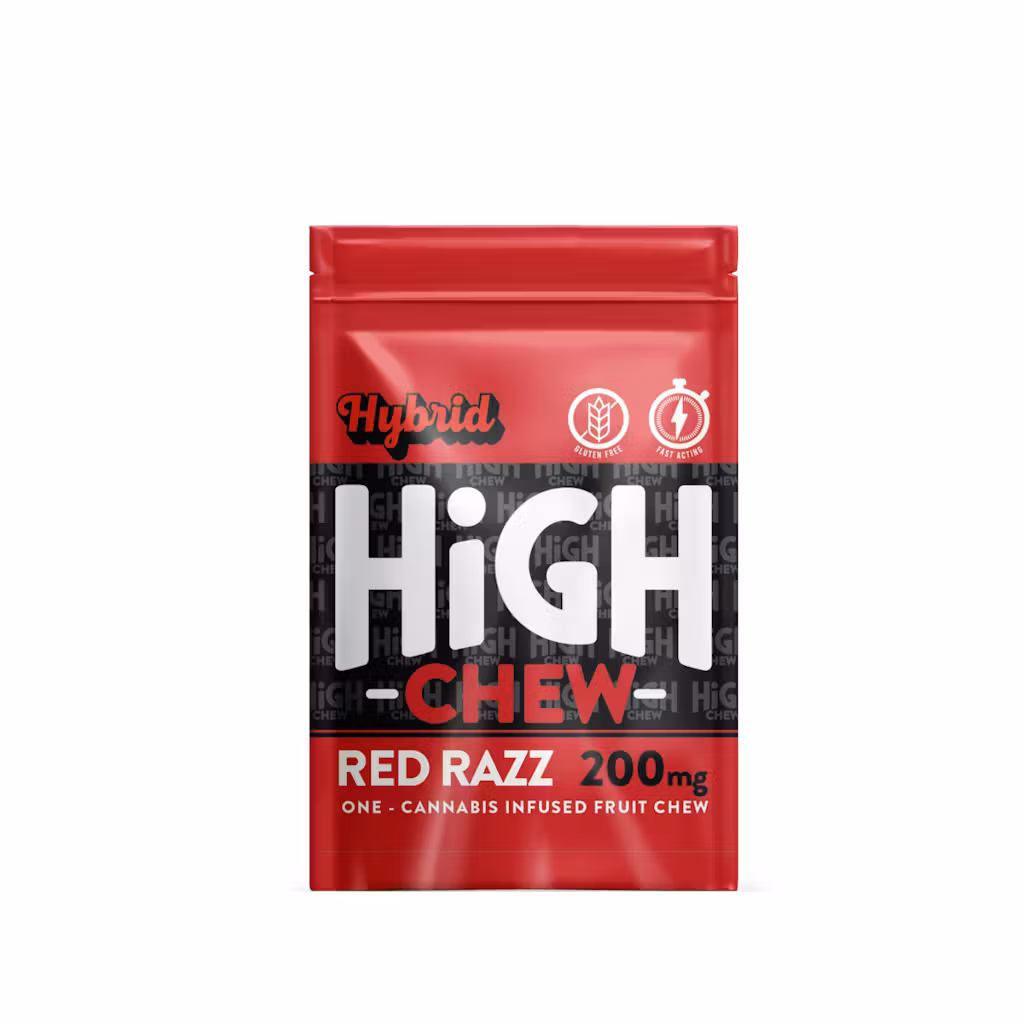 Photograph of product: High Chew - Red Razz - 200mg