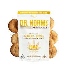 Photograph of product: [Dr. Norms] 10PK Cookies - 100mg - Snickerdoodle (I) - 