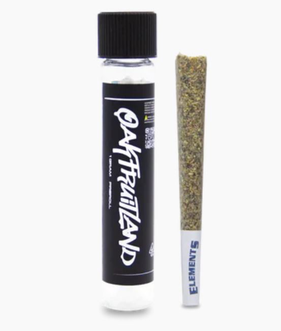 Photograph of product: Oakfruitland 1g Preroll Fortune Cookie