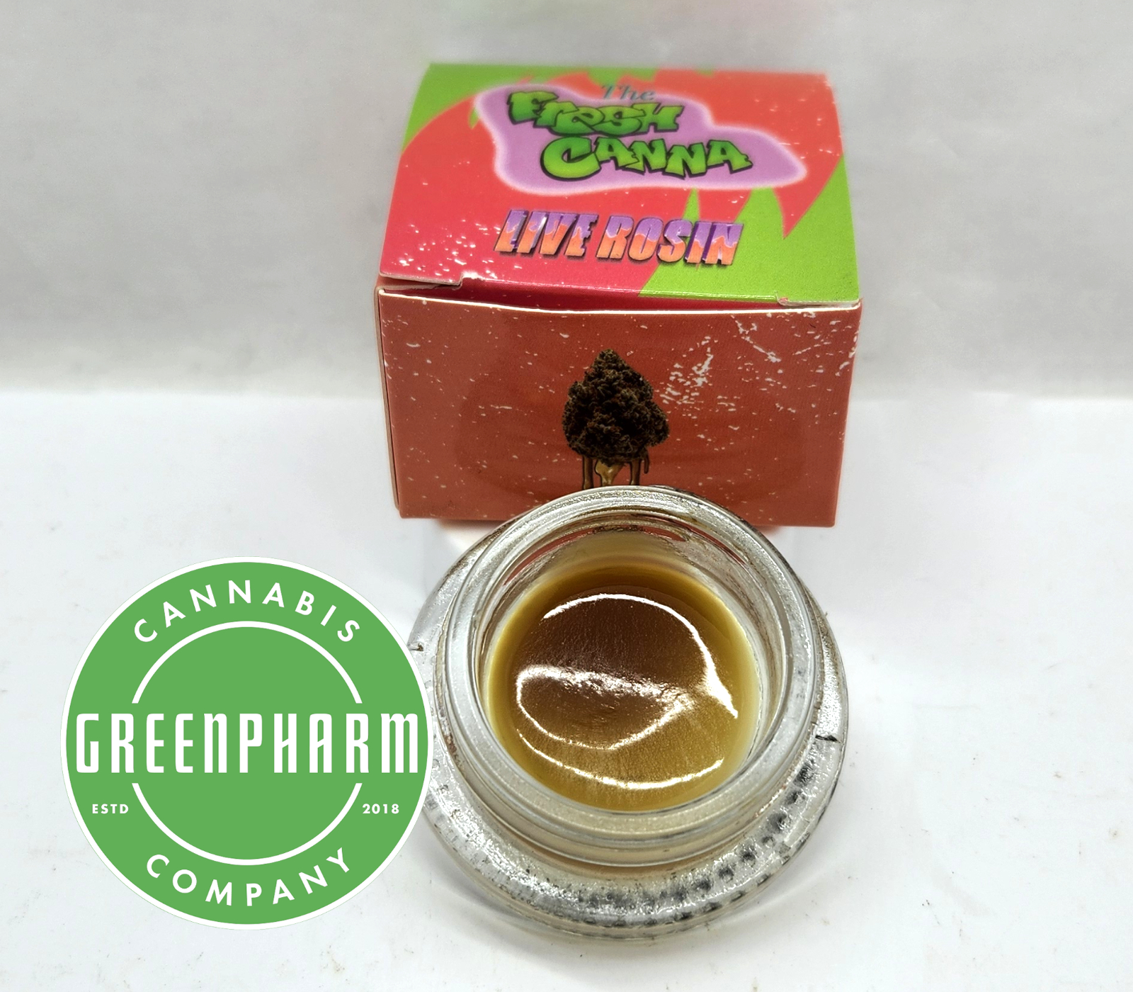 Photograph of product: Concentrate | Fresh Canna | GMO LIve Rosin