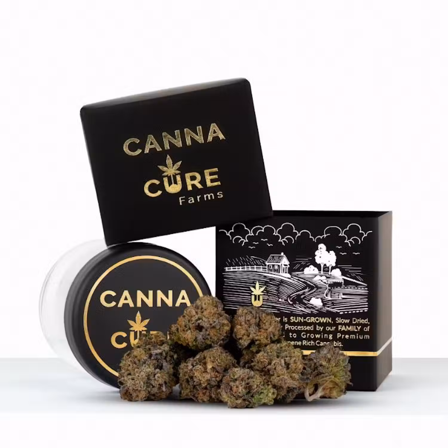 Photograph of product: Canna Cure Farms | Strawberry Runtz | Oui'd | Flower | 3.5g