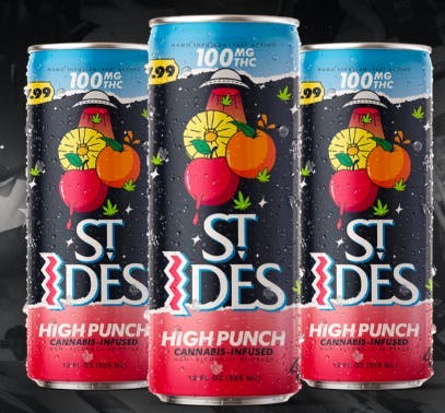 Photograph of product: St Ides - High Punch - 12oz (100mg)