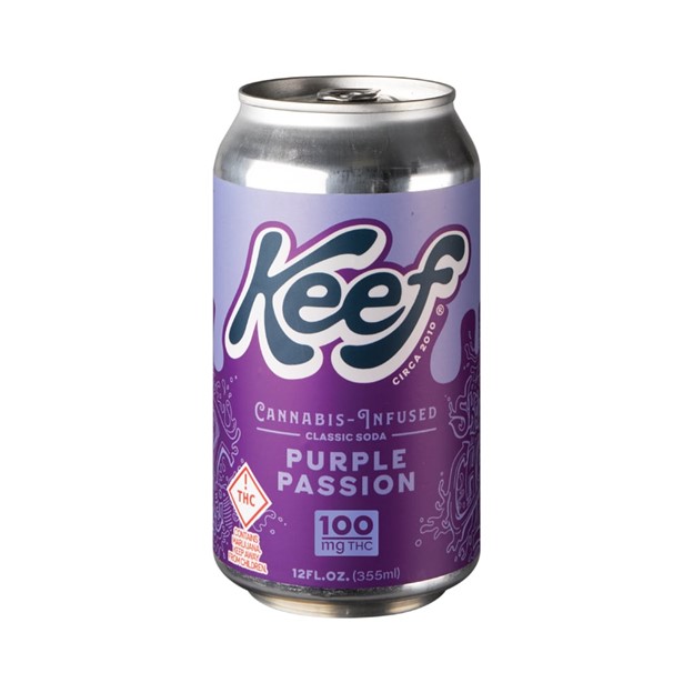 Photograph of product: Keef Purple Passion Beverage 100mg