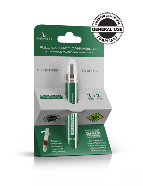 Photograph of product: 1:1 FECO with Clinical Terpenes (DOH)