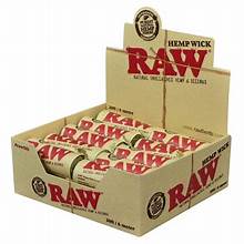 Photograph of product: RAW - Hemp Wick - 20ft (TAX INCLUDED)