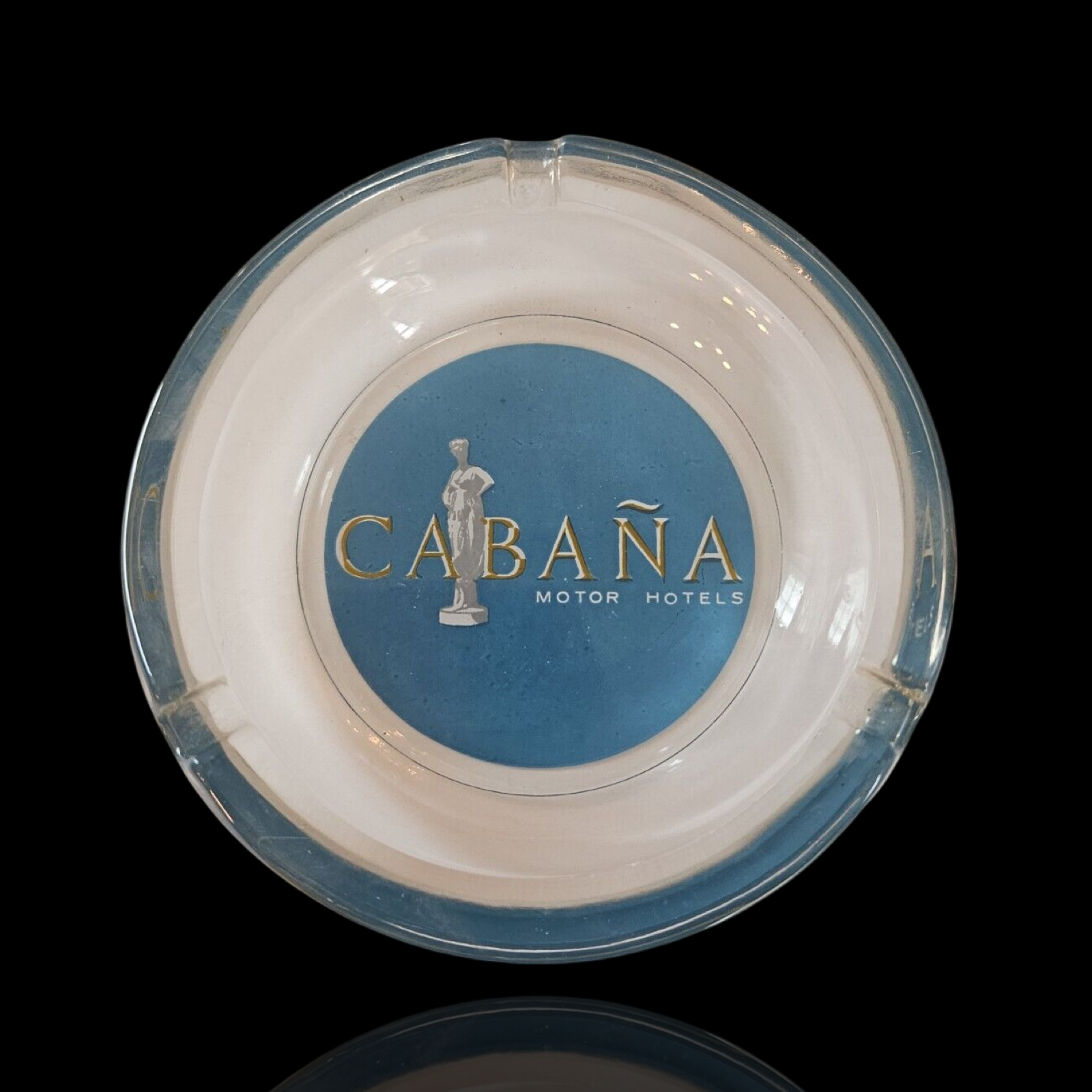 Photograph of product: The Hotel Ashtray Collection: Cabana Motor Hotel - Dallas