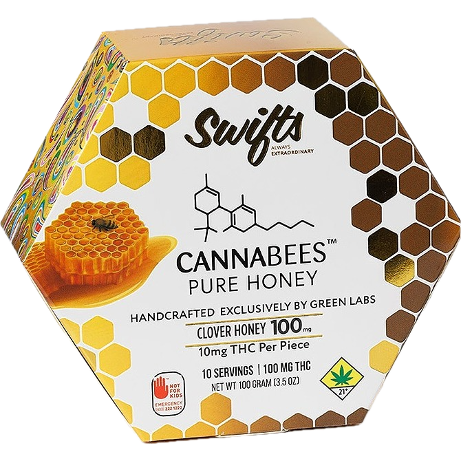 Photograph of product: CannaBees Pure Honey, 10-Pack