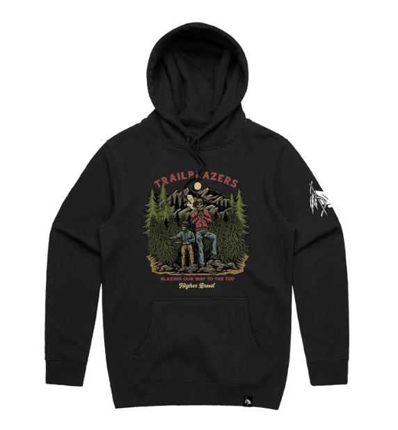 Photograph of product: HB Trailblazer Hoodie LG Black