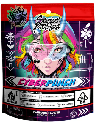 Photograph of product: CyberPunch [H] - Flower - 3.5g