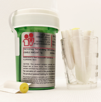 Photograph of product: SCCS TH-oui SUPPOSITORY 2PK 100MG