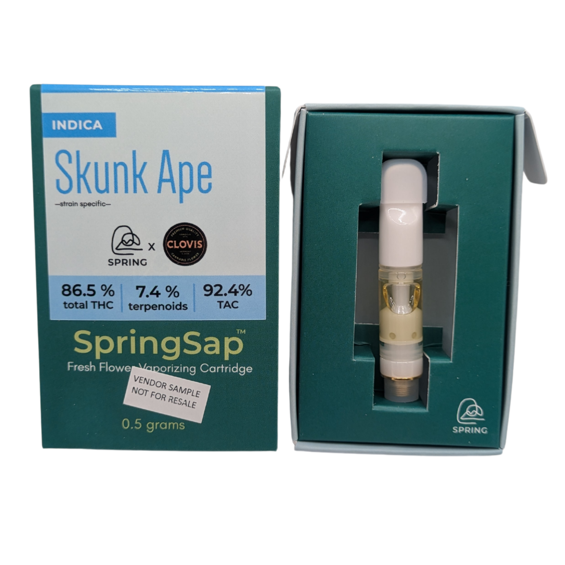 Photograph of product: Skunk Ape | .5g Live Resin Cartridge |