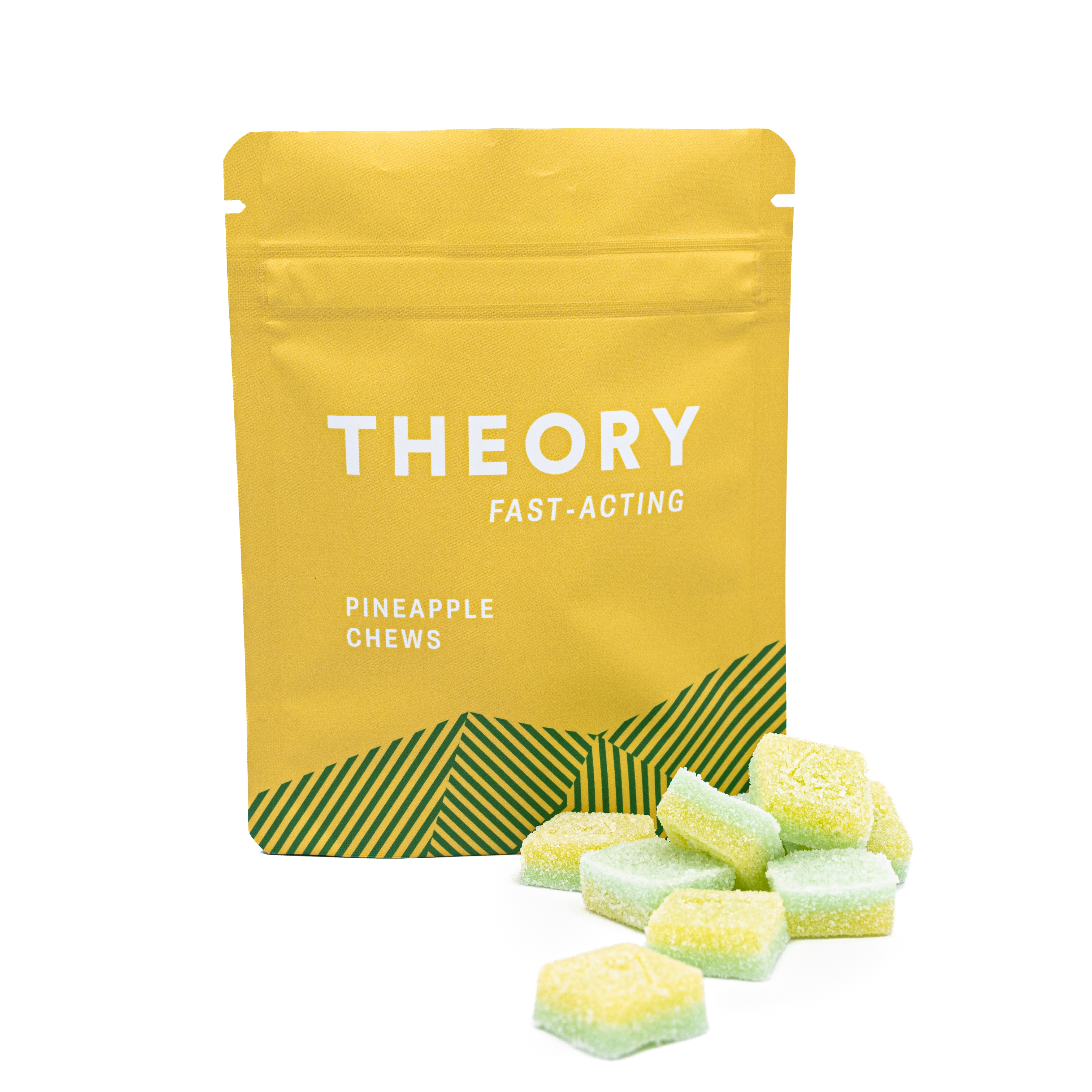Photograph of product: TH-oui Layered Chews: Pineapple (10pk)