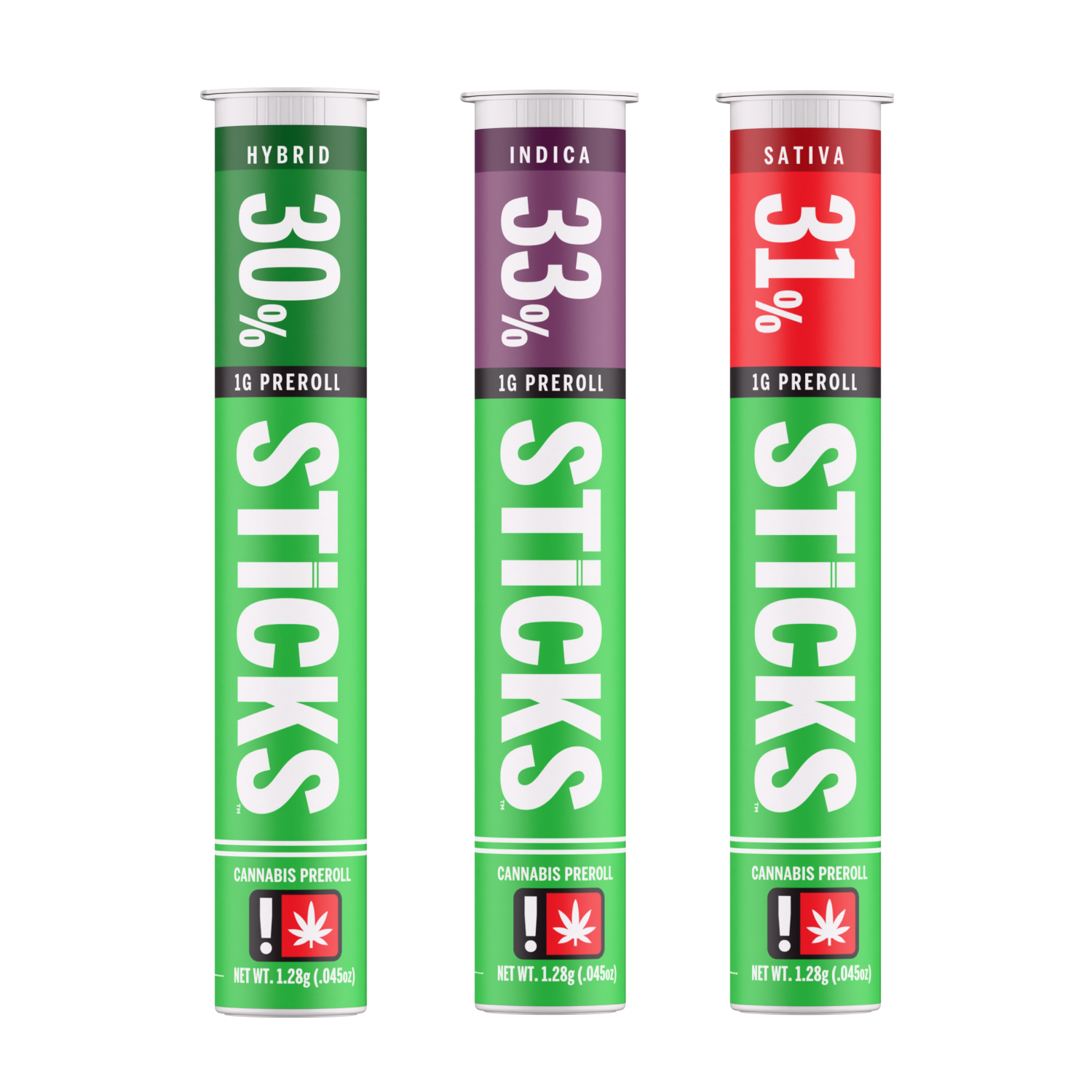 Photograph of product: Sticks - Prime Time - 1g Pre Roll