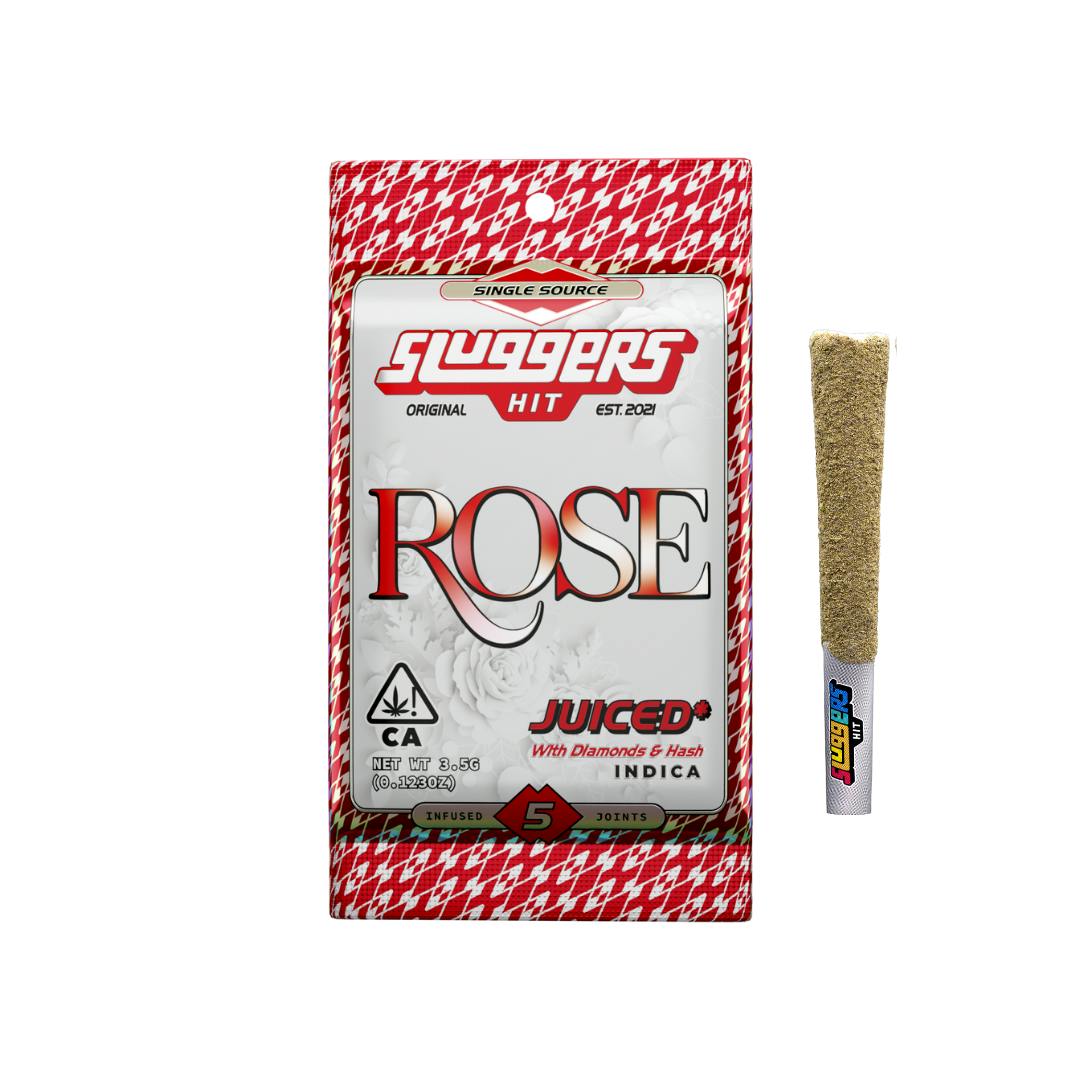 Photograph of product: ROSE [DIAMOND, au chocolat & KIEF INFUSED - 5PK] 3.5