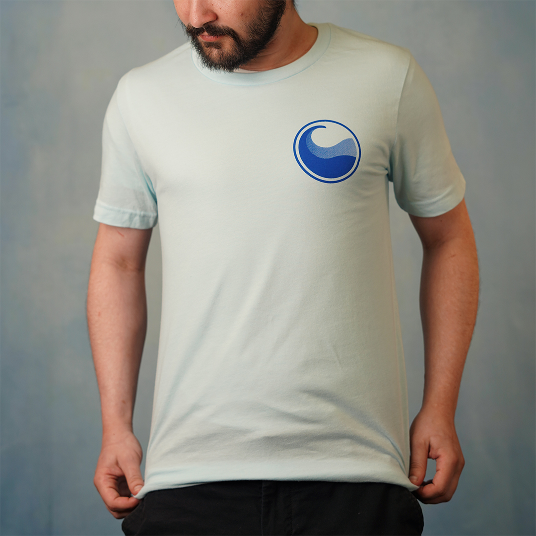 Photograph of product: Light Blue T-shirt XXL