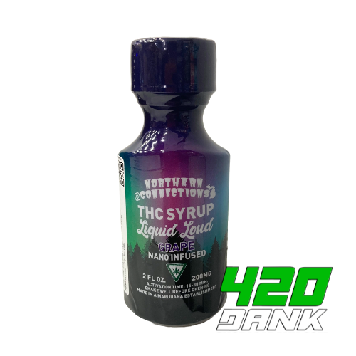 Photograph of product: Liquid Loud - 200mg Syrup - Grape