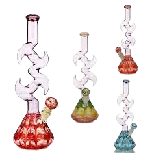Photograph of product: LA Wholesale Kings | 14" Zong Water Pipe With 14mm Male Bowl