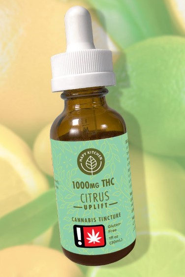 Photograph of product: Flavored Tincture | Uplift Oui'd Citrus | 1000mg