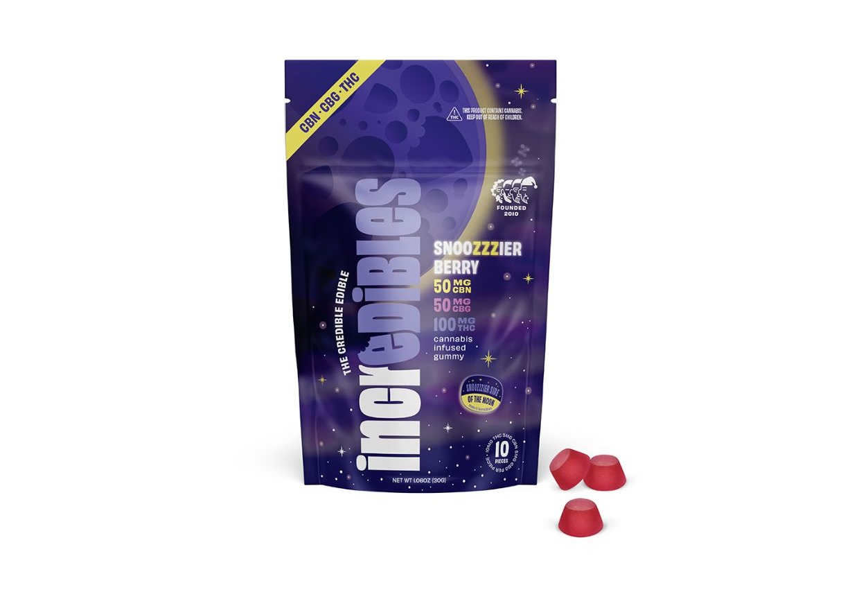 Photograph of product: Gummies | Snoozzzierberry 5:1:1 | 20pk
