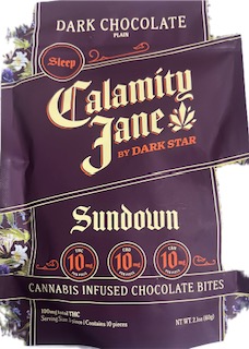 Photograph of product: Dark Star | Calamity Jane | Sundown | 10pk | 100mg