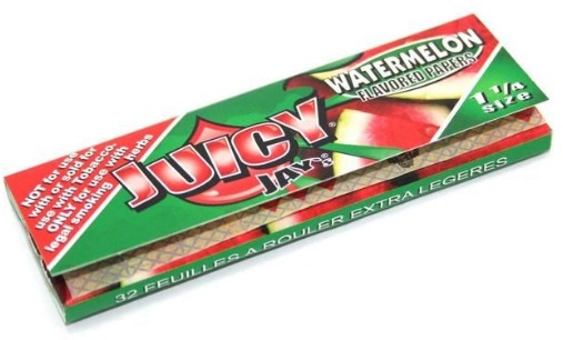 Photograph of product: Juicy Jays 1 1/4 Rolling Papers (Watermelon)