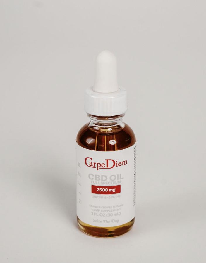 Photograph of product: Carpe Diem 1500mg Full Spectrum Oil - Natural