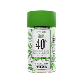 Photograph of product: 40s Joints | Pink Acai 5pk Infused Prerolls