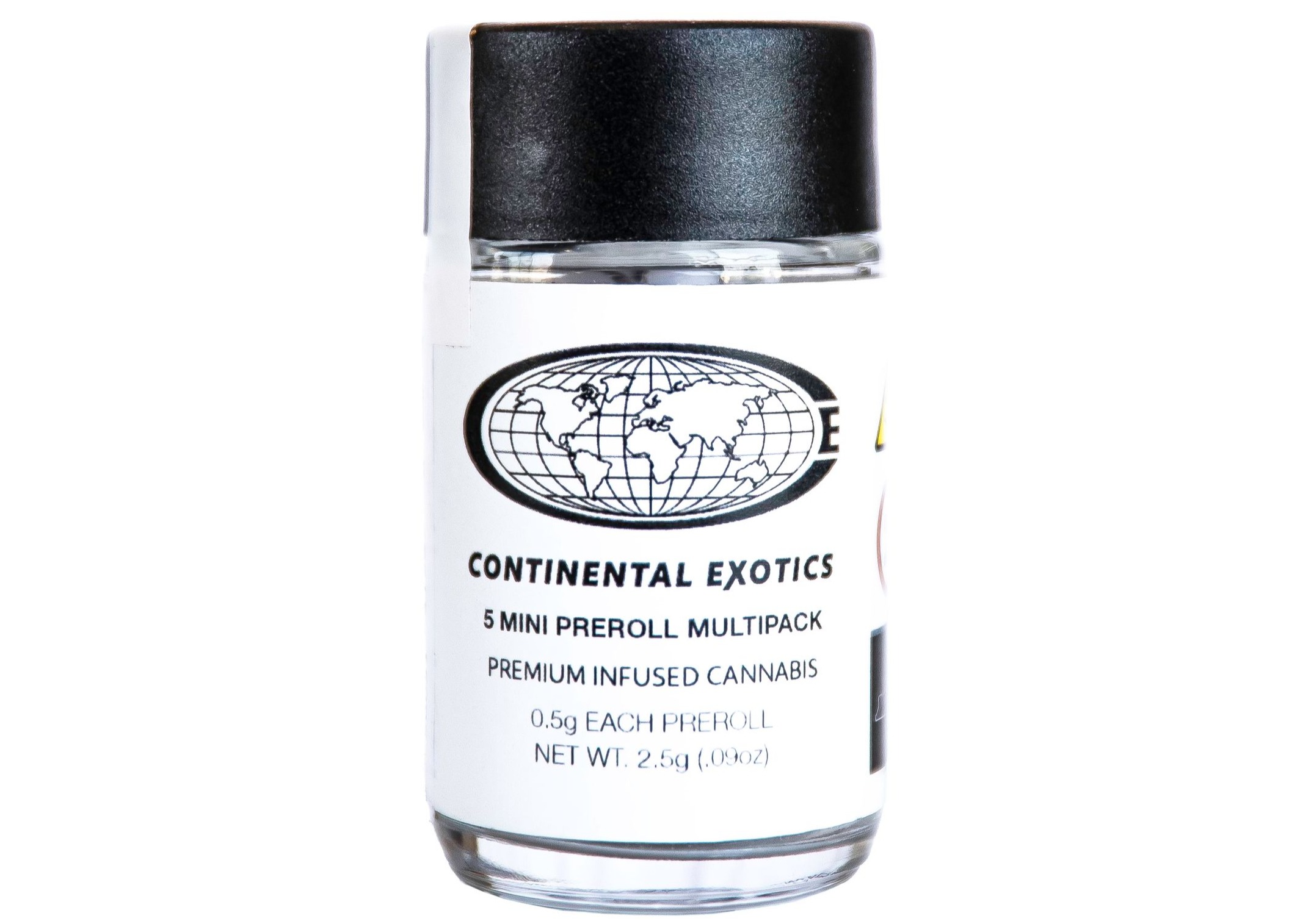 Photograph of product: Continental Exotics | Tangie | .5 | 5pk | Infused Mini Prerolls