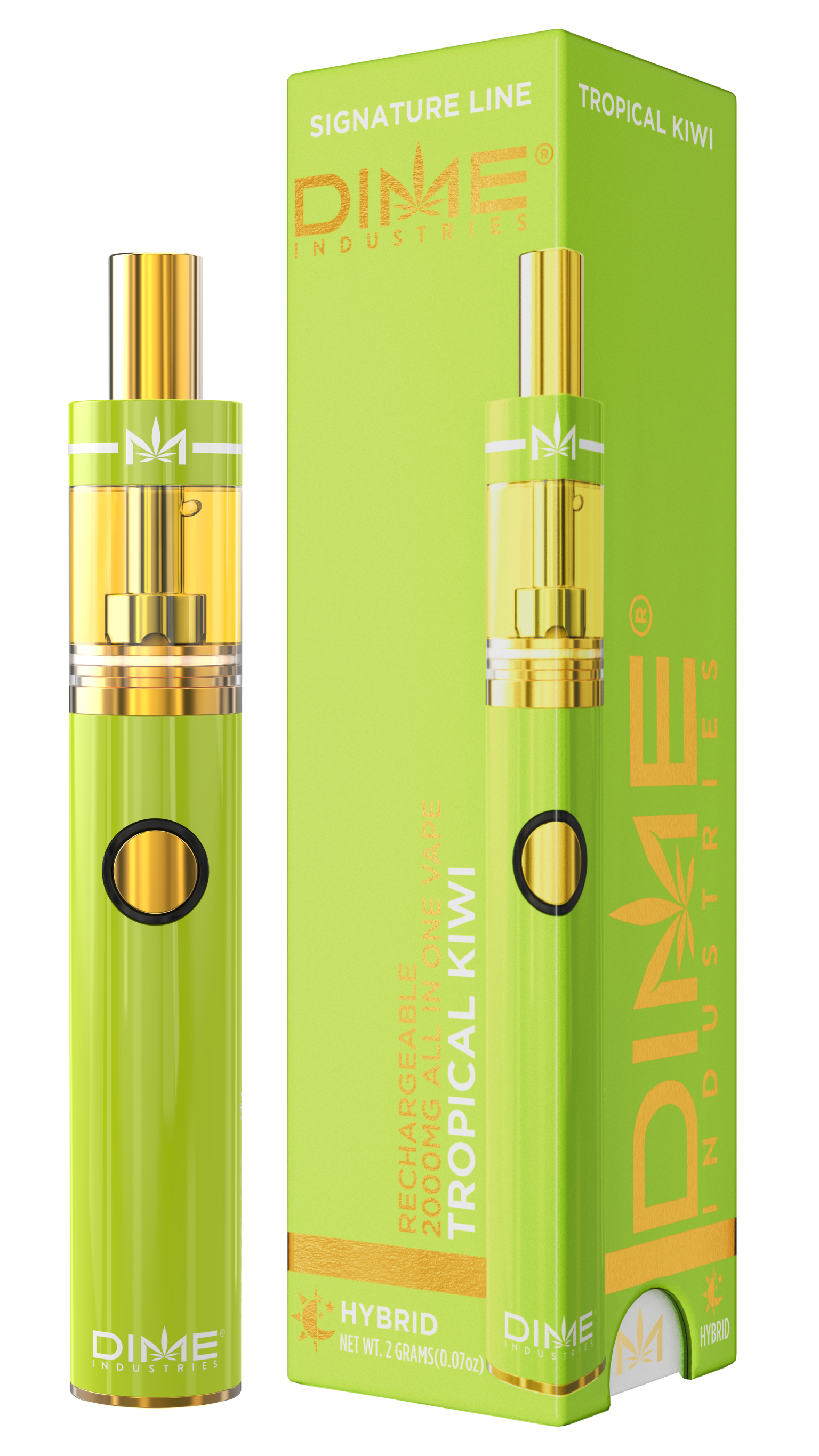 Photograph of product: DIME - AIO Signature Line - Tropical Kiwi (H) (2.0g)