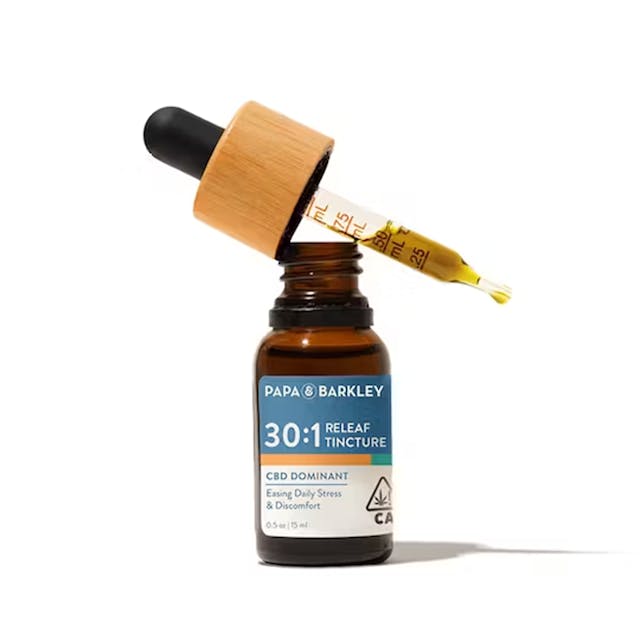 Photograph of product: 30:1 CBD Rich | 15ml Releaf Tincture - 