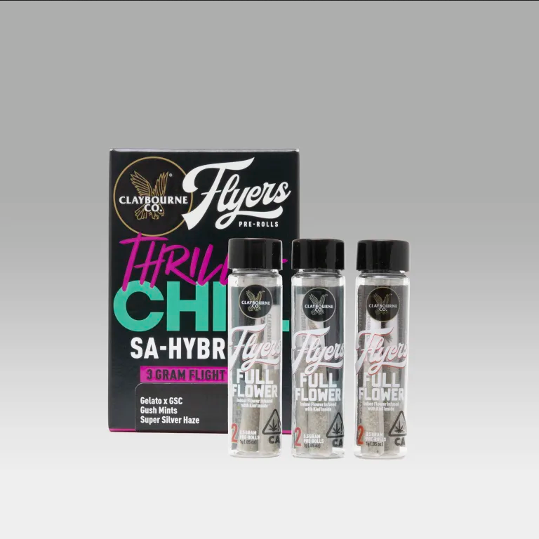 Photograph of product: THRILL AND CHILL PACK | 3G 6PK CLAYBOURNE CO. FLYERS