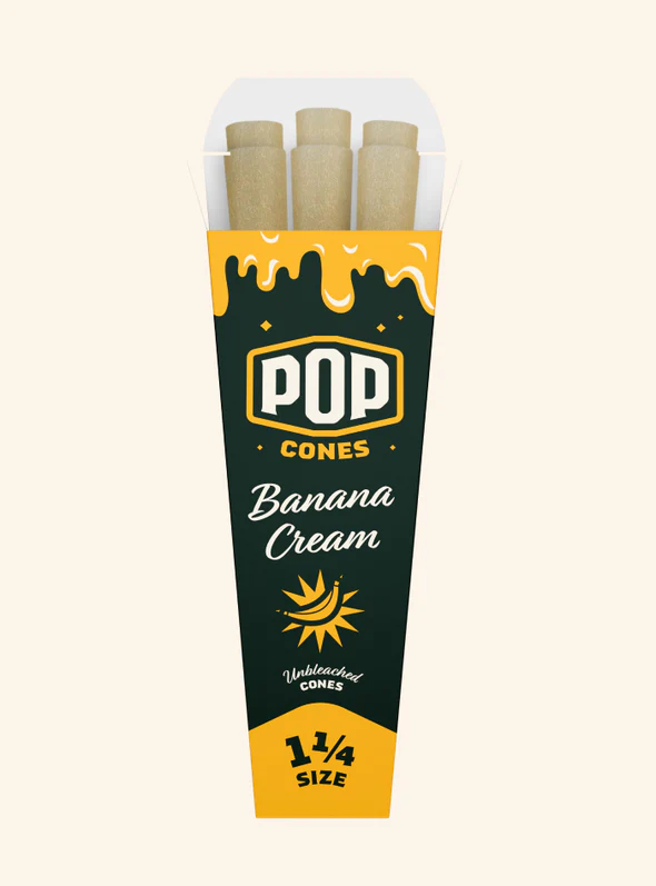 Photograph of product: 1 1/4 Banana Cream Flavored | 6pk