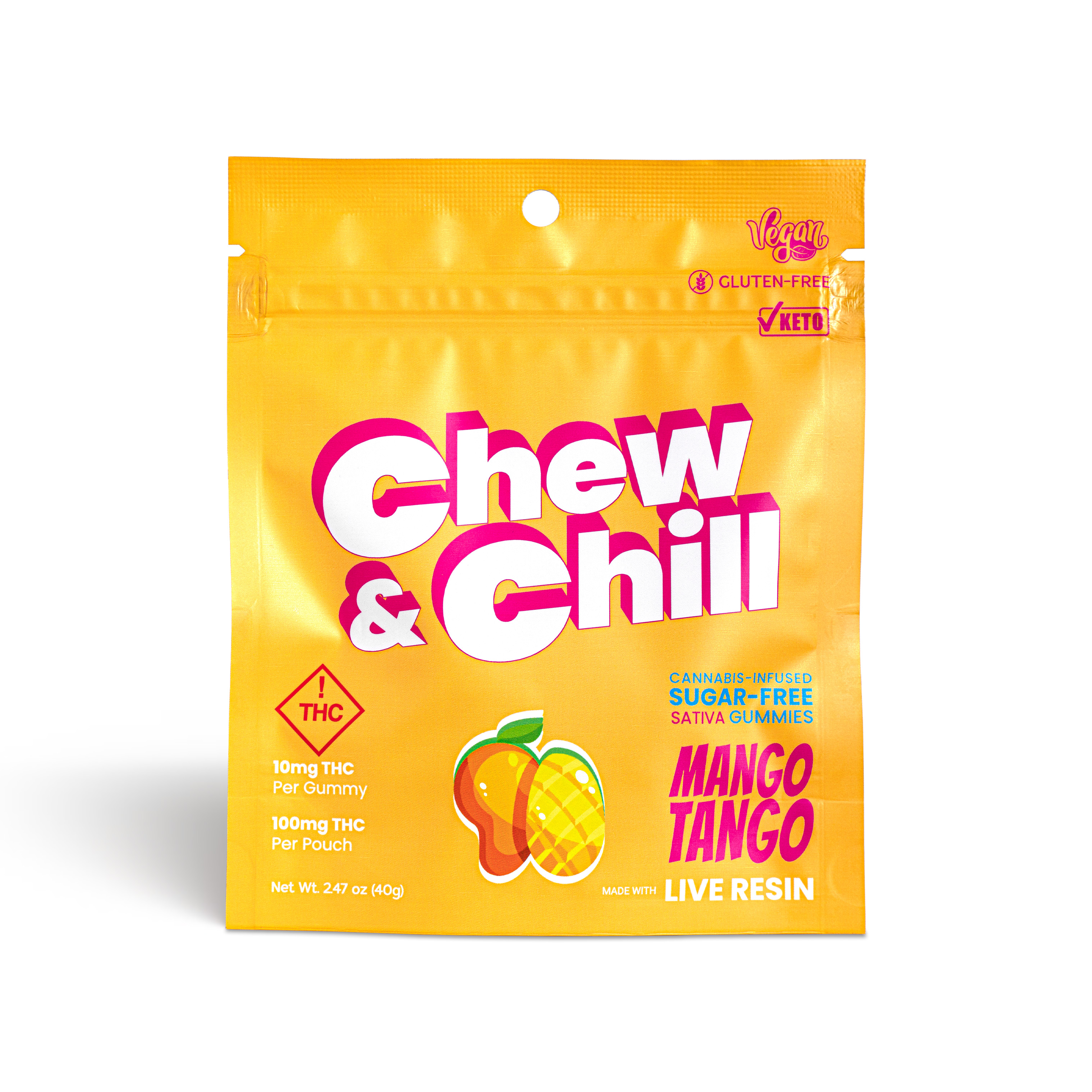 Photograph of product: Mango Tango Gummies - 100mg